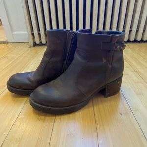 Born Chunky Heeled Boots